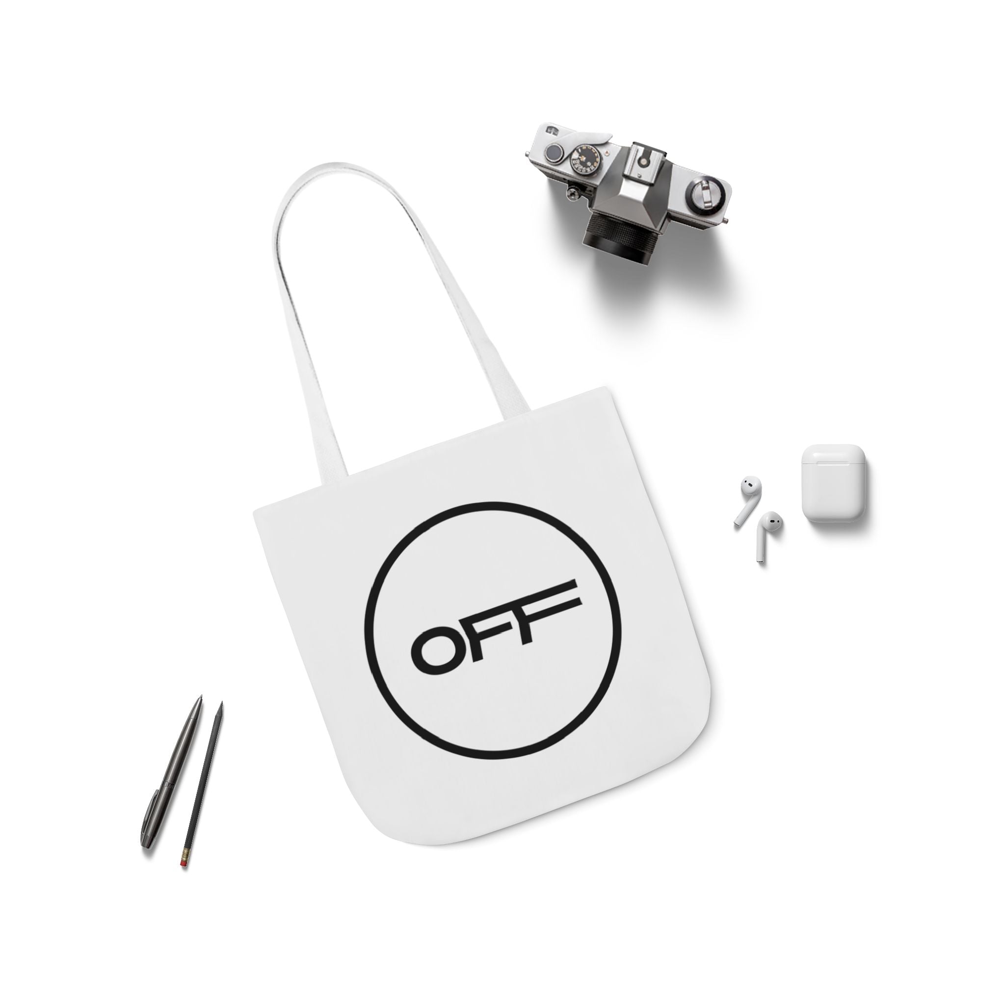 off canvas tote