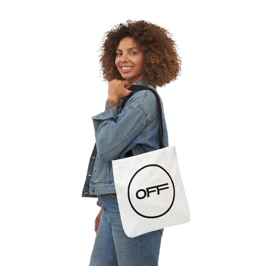 off canvas tote