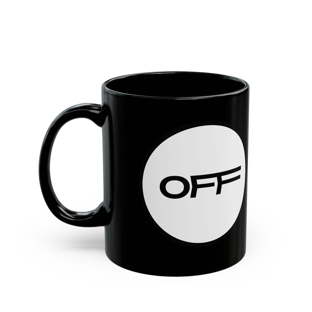 off black mug