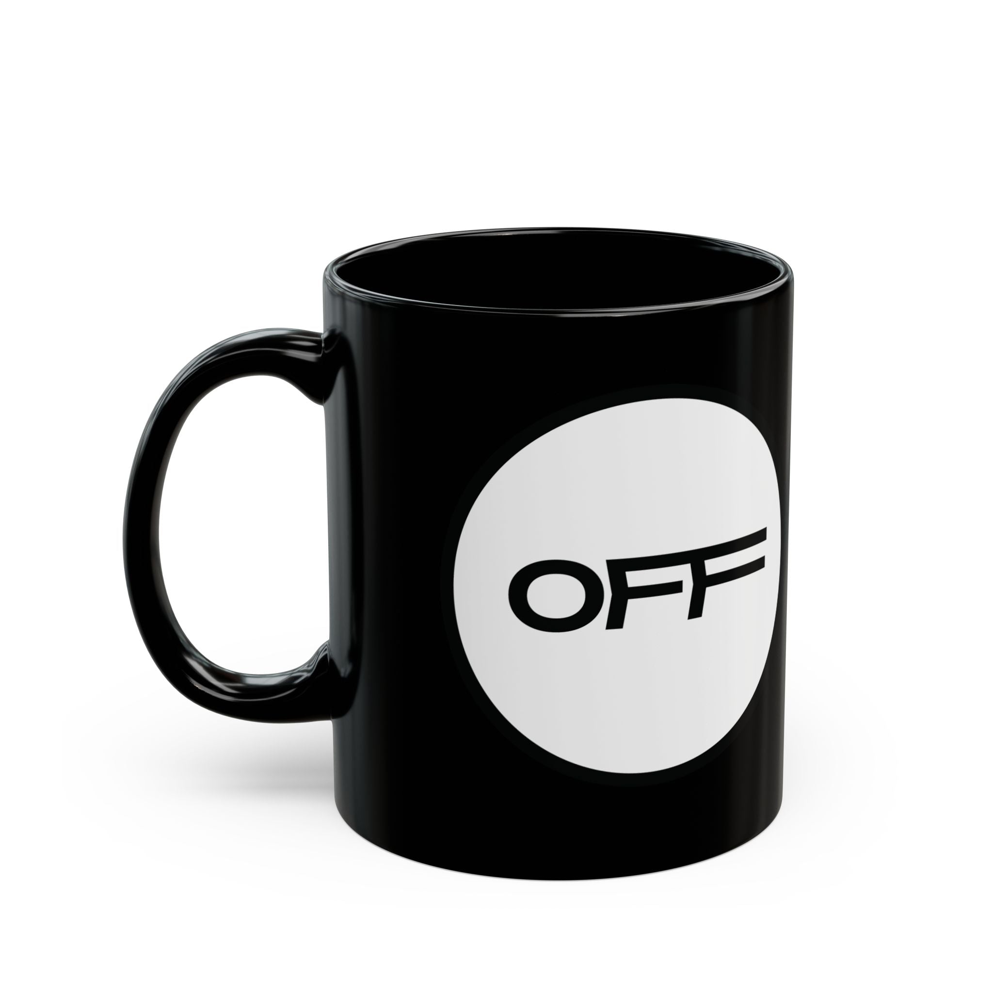 off black mug