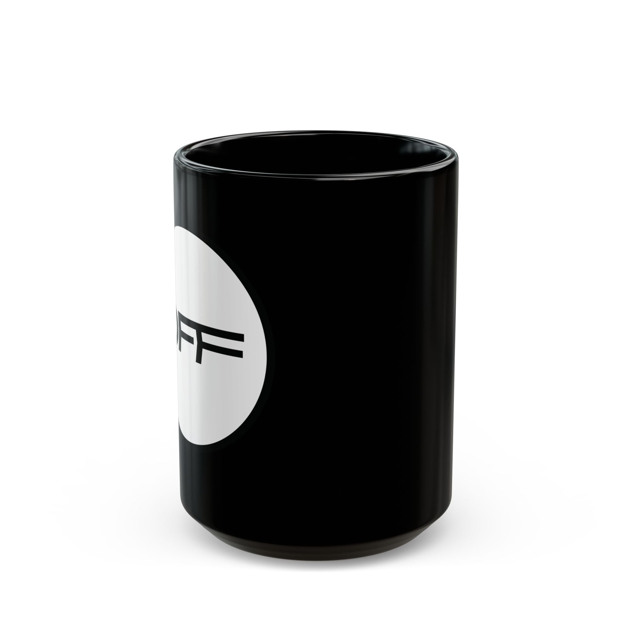 off black mug